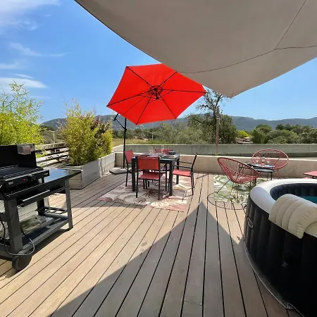 Superbe Appartement Sur Le Port, Jacuzzi, Piscine Porto-Vecchio  Exterior foto